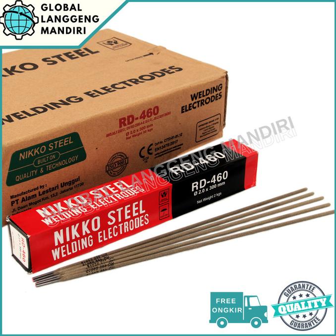 Kawat Las Nikko RD460 2.0MM (2KG)/ RD460 2.0 MM