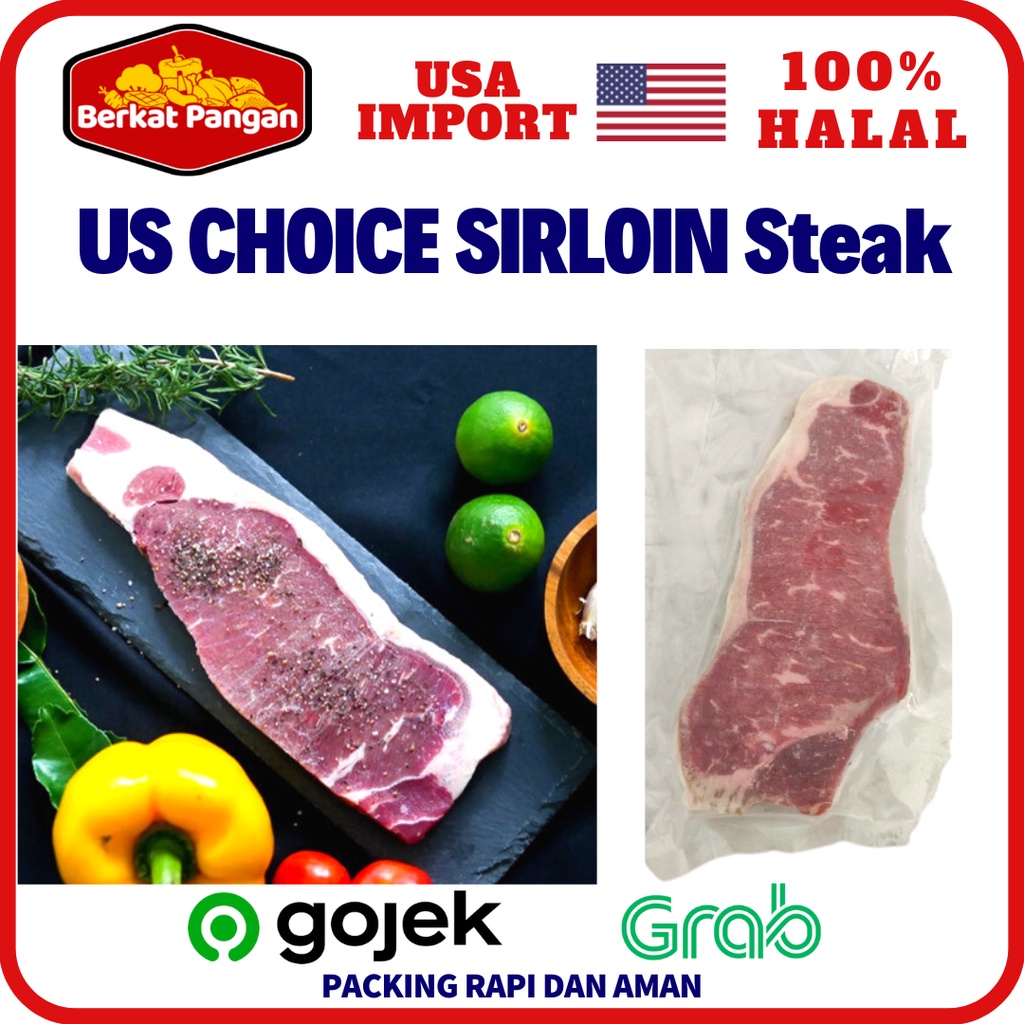 US Choice Sirloin Steak / US Striploin 200gr