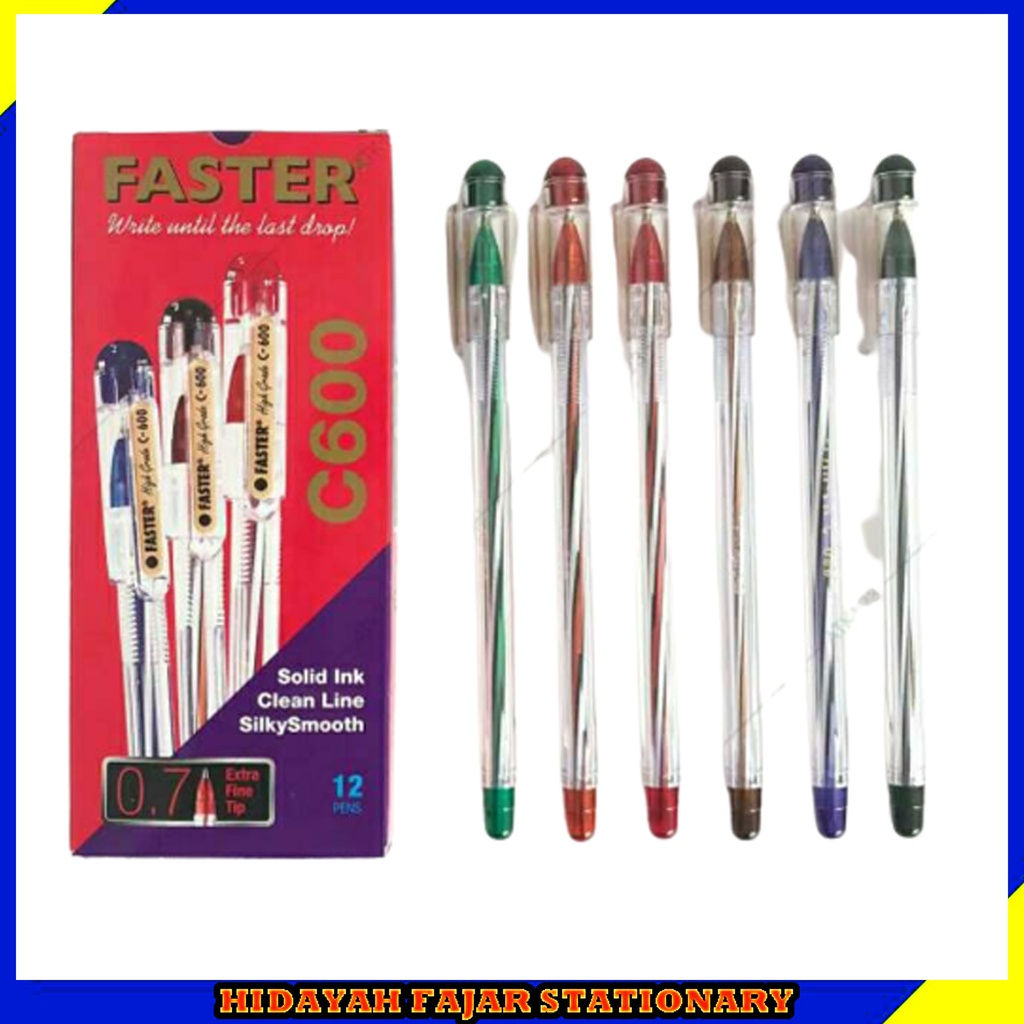 

Pulpen / ballpoint faster C600