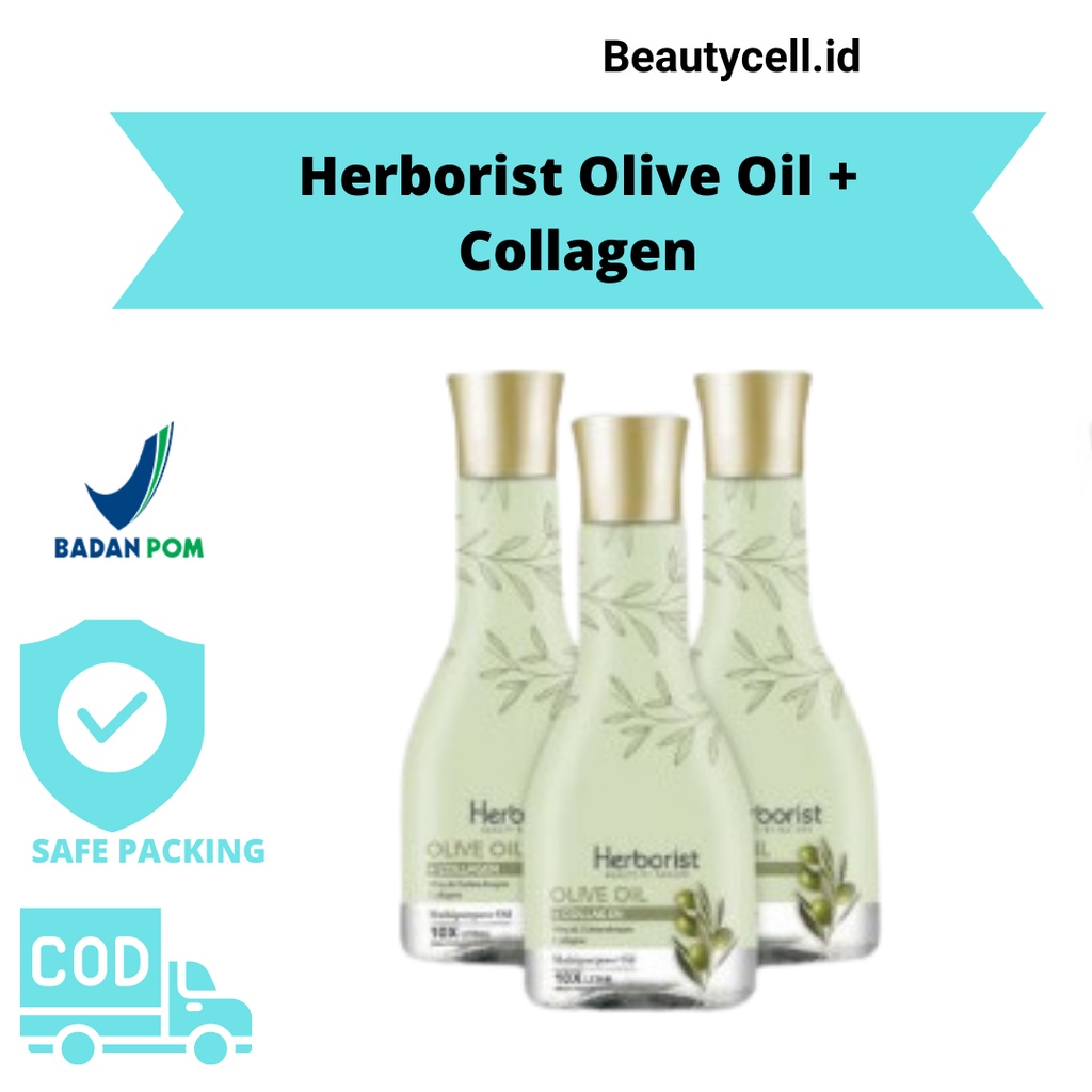 (READY STOK) Herborist Minyak Zaitun + Collagen 150ml