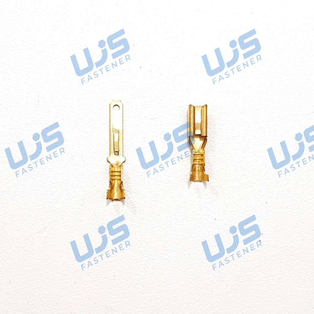 Skun Terminal Kabel Skun Gepeng Mini Kecil Cowo Cewe Female Male