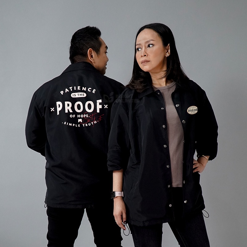 Patience is The Proof of Hope Coach Jacket