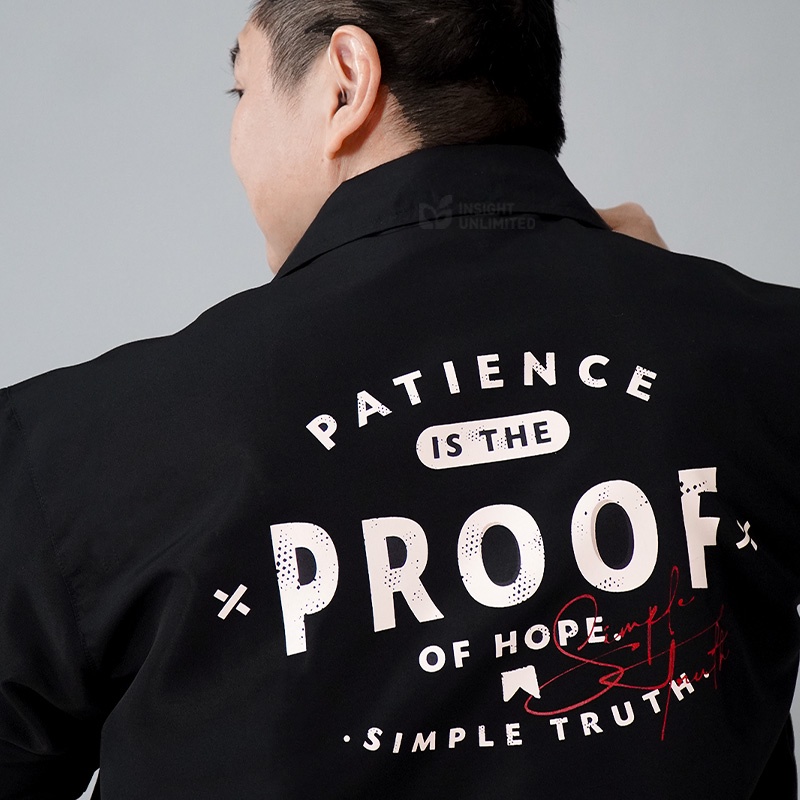 Patience is The Proof of Hope Coach Jacket