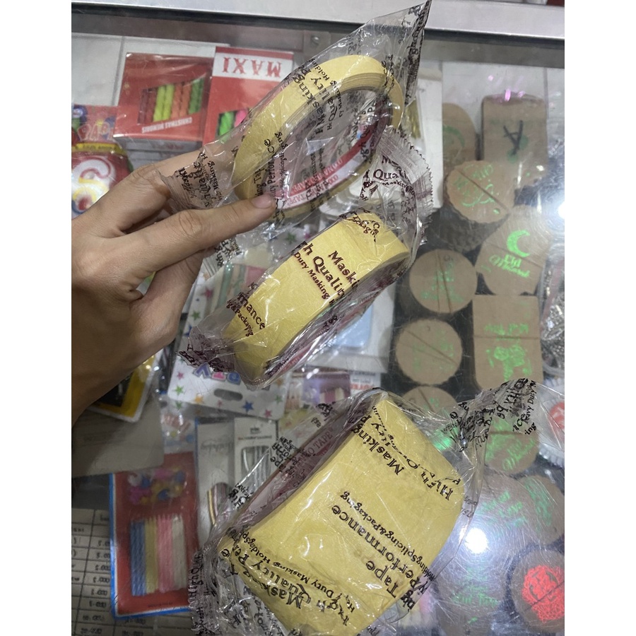

Solasi kertas / masking tape / Isolasi Kertas