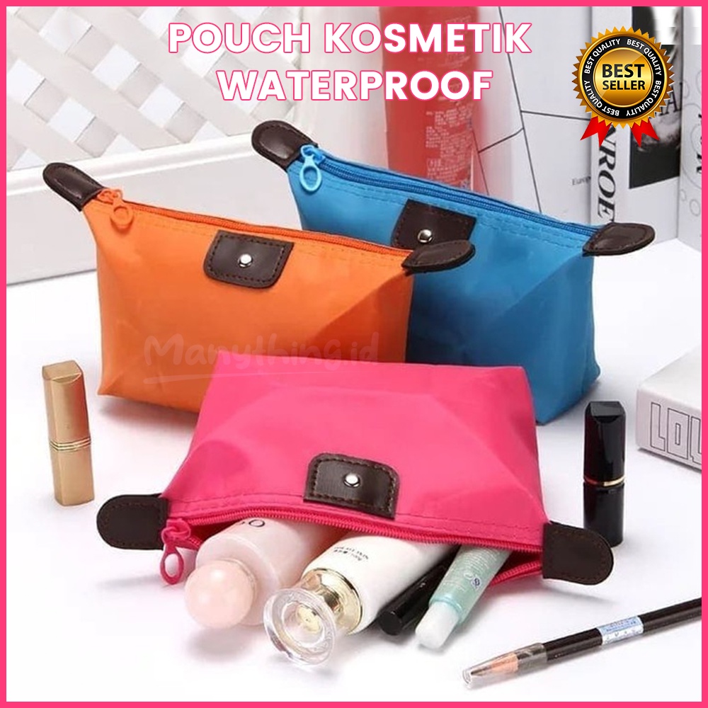 TAS KOSMETIK / POUCH ALAT MAKE UP / POUCH KOSMETIK WATERPROOF ANTI AIR MURAH