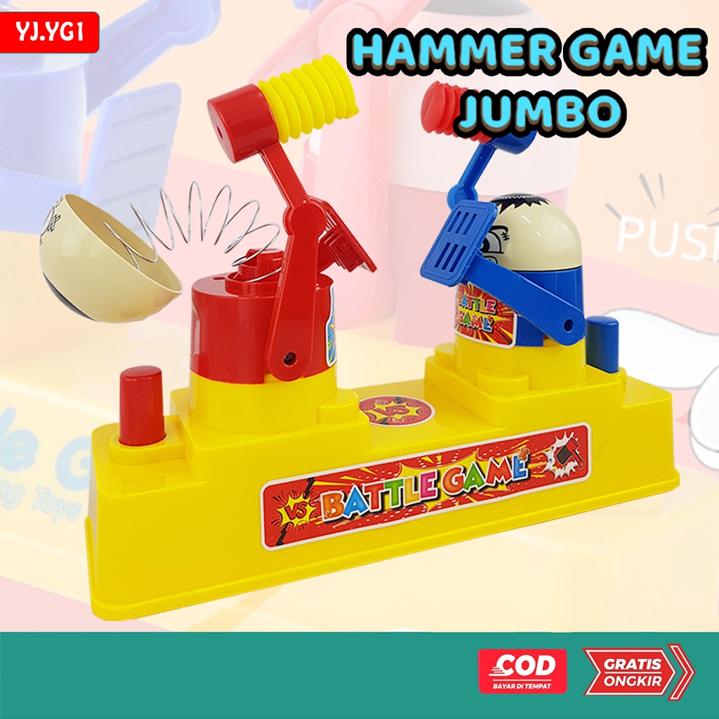Mainan Anak Battle Game Mainan Edukasi Hammer Game/ Permainan Pukul