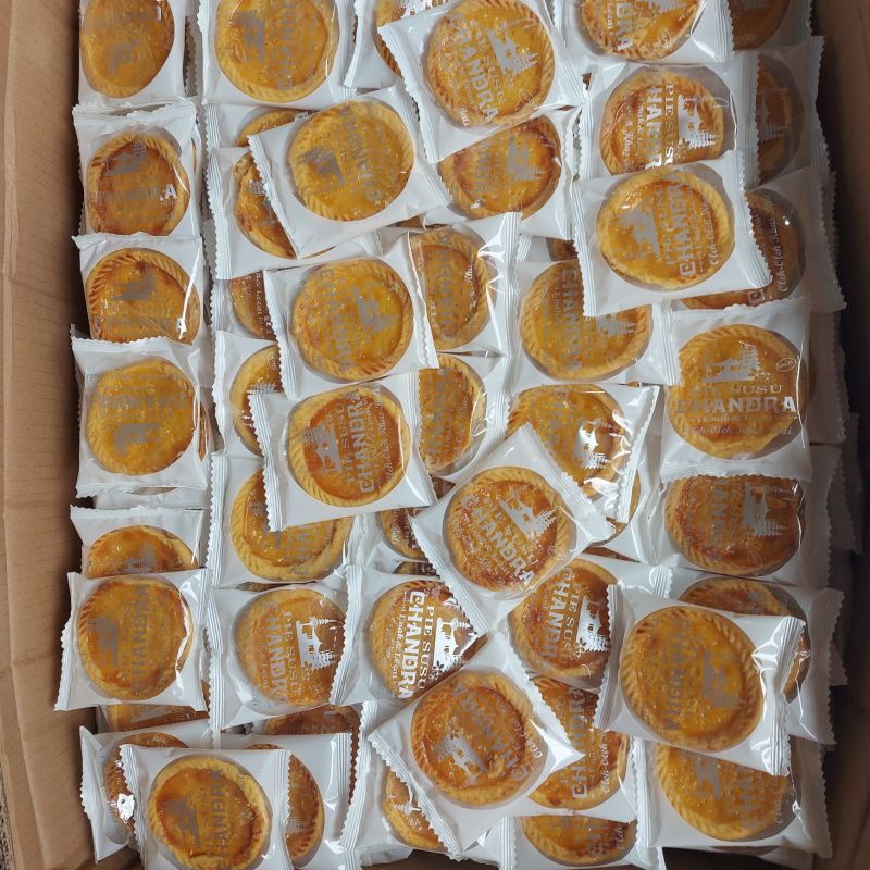

Ready siap kirim || Pie susu Candra Oleh oleh Bali kue Roti fla || Pie susu Candra 20PCS