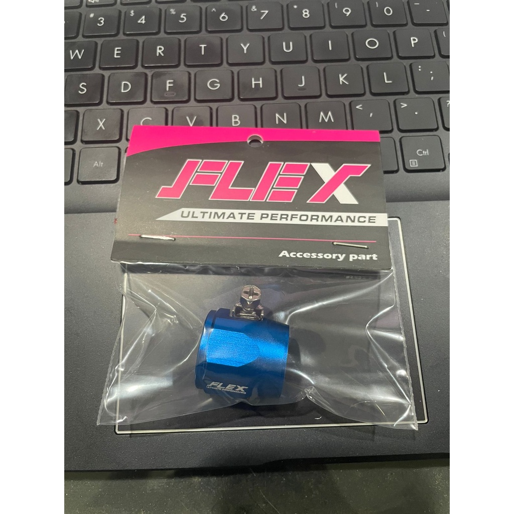 HEX Clamp HEX END Finisher AN10 10AN Blue KLEM FLEX THAILAND