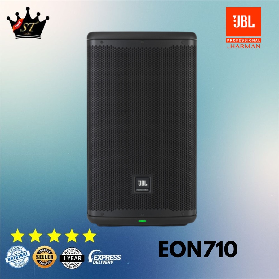 JBL EON710 EON 710 Speaker Aktif 10" Powered 10 Inch Wall Mount Ori
