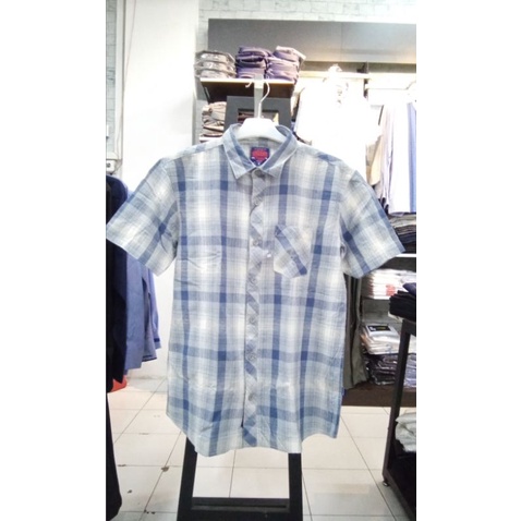 KEMEJA LENGAN PENDEK | KEMEJA FLANEL | KEMEJA KOTWK-KOTAK | BRAND REMIX JEANS | ORIGINAL