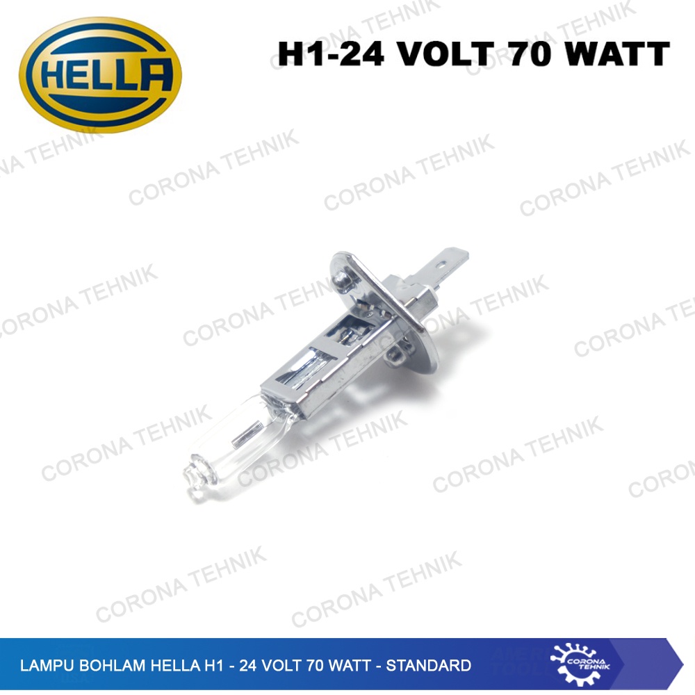 H1 - 24 Volt 70 Watt - Standard Lampu Bohlam Hella