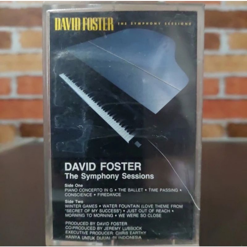 Kaset Pita David Foster-The Symphony Sessions