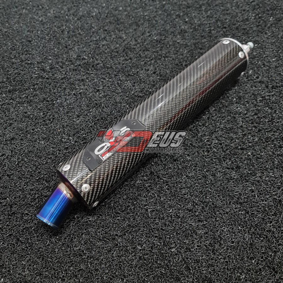 Silencer 2T CMS 1 Carbon Original / Knalpot Kenalpot Silinser Silincer Silenser Karbon Carboon CMS1 