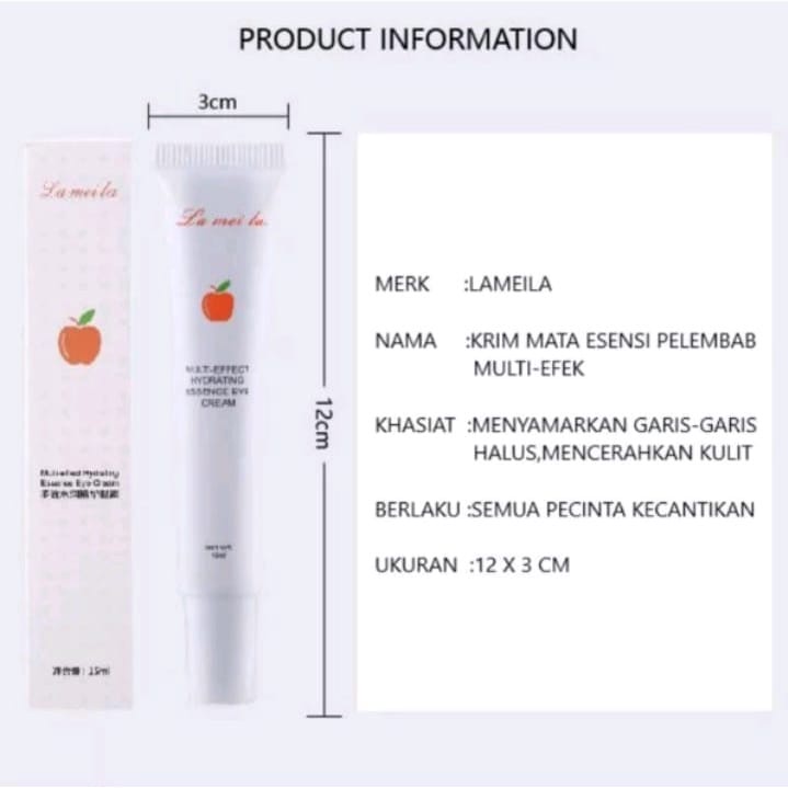 LAMEILA HYDRATING ESSENCE KRIM LINGKARAN MATA 3302 EYE CREAM