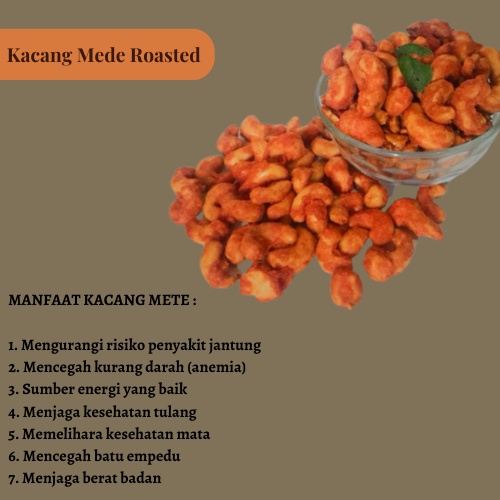 

Kacang Mede Roasted / Mede Thailand 1kg / 500g