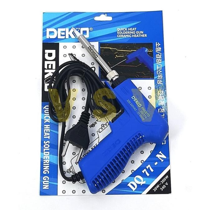 DEKKO solder pistol 20-200 watt / solderan / alat solder
