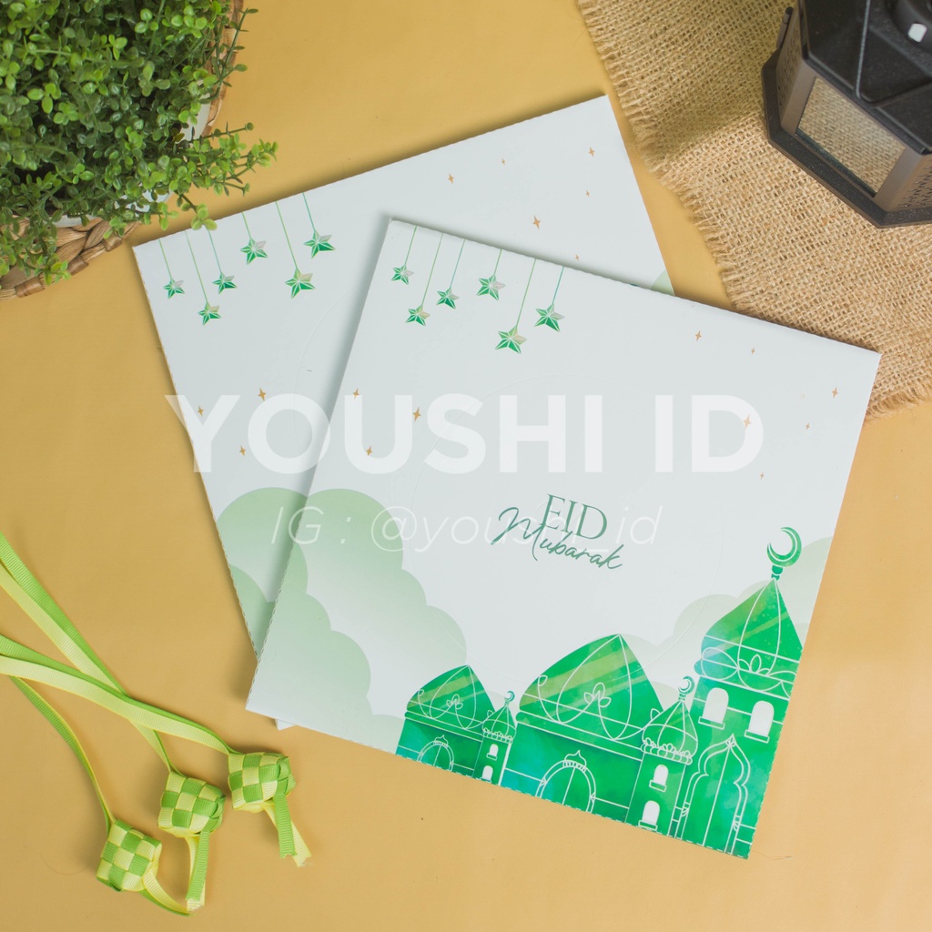 (5pcs)Cake Board/Alas Kue Tart/Tatakan Kue Lebaran /Cake Board KOTAK 22cm