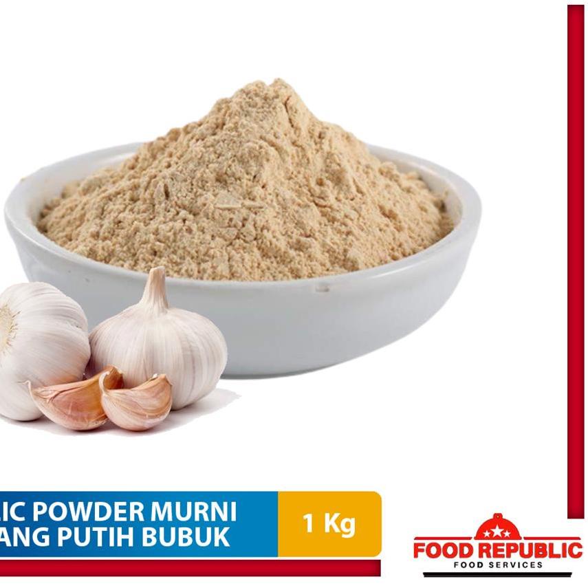

Sale✔️⭐-Garlic Powder / Bawang Putih Bubuk 1 KG Murni Halal Import Kualitas