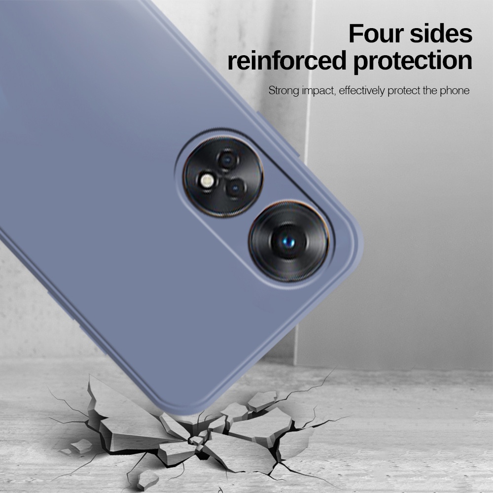 Soft Case Oppo Reno 8T 4G Reno 8T 5G Liquid Silikon Candy Macaron Bludru