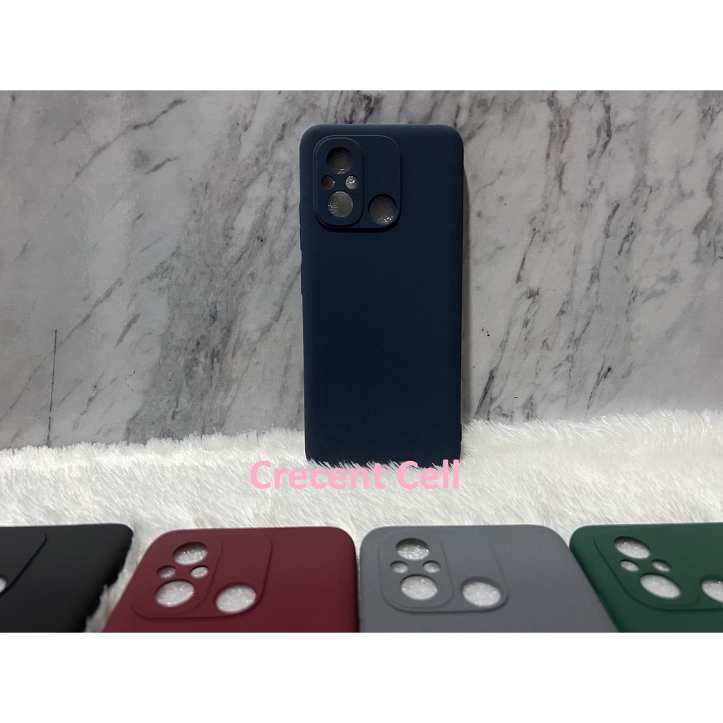 Soft Case Silikon Redmi 12C Slim Matte Silikon Sandstone