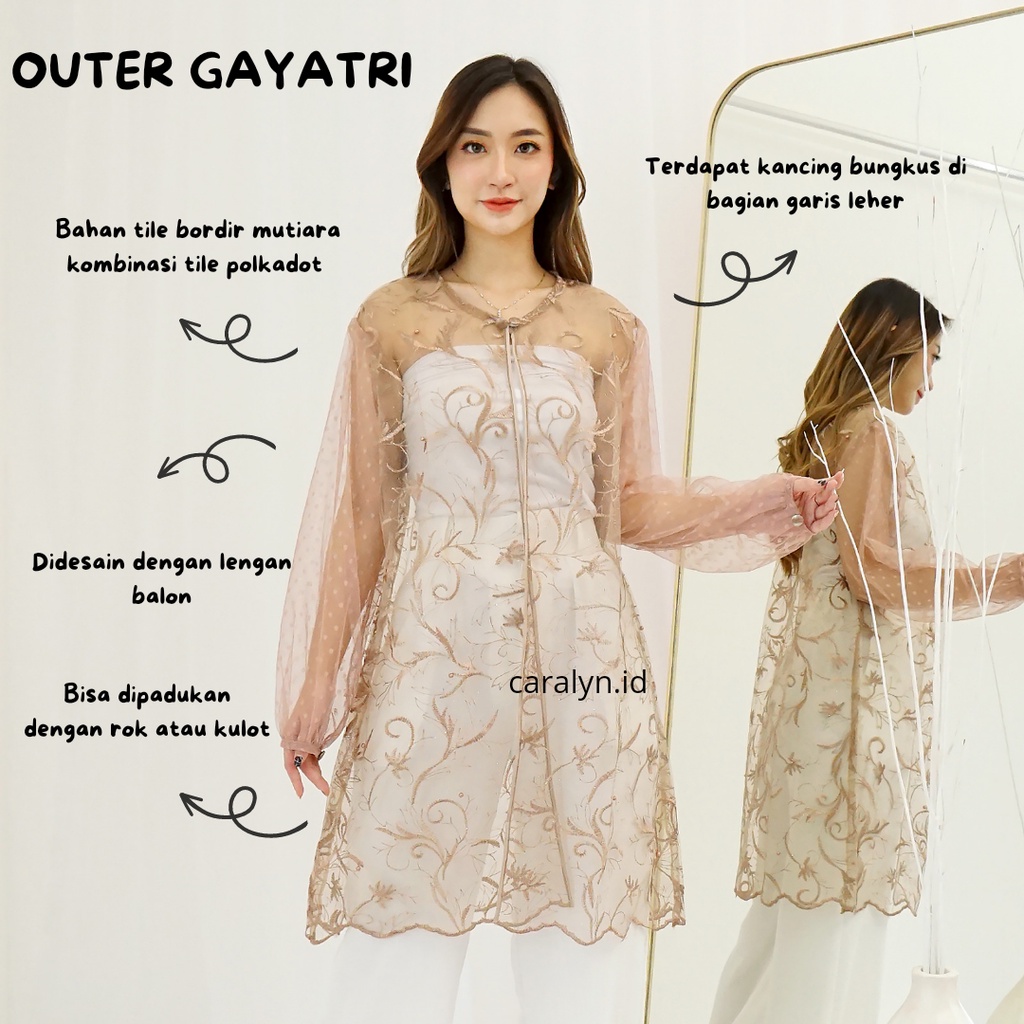 OUTER TUNIK GAYATRI OUTER MURAH