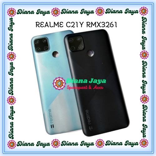 Backdoor / Casing Belakang Realme C21Y RMX3261 / RMX3263