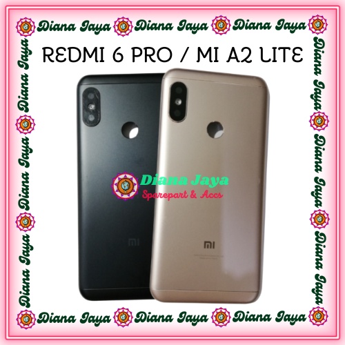Backdoor / Casing Tutup Belakang Xiaomi Redmi 6 Pro / Mi A2 Lite