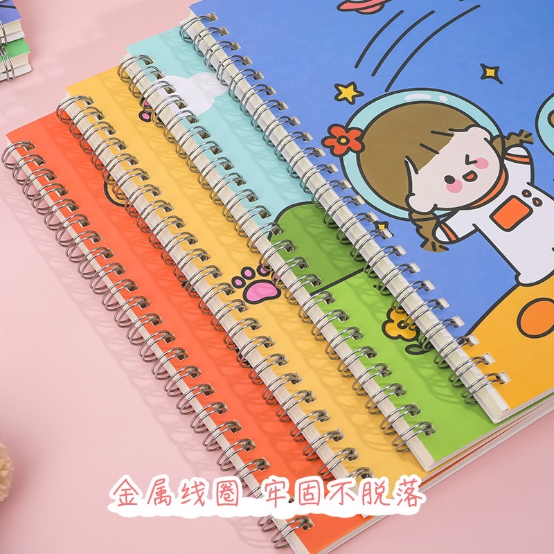 Buku tulis a5 spiral isi 60 lembar / agenda / note book / buku tulis bergaris/ buku tulis sekolah/ notebook a5 NB17