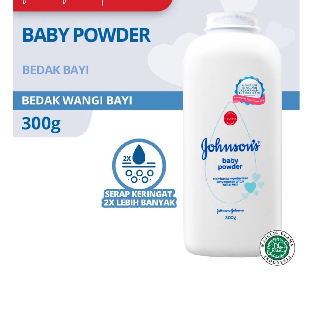 JOHNSON'S BABY Powder | Bedak Bayi | BPOM