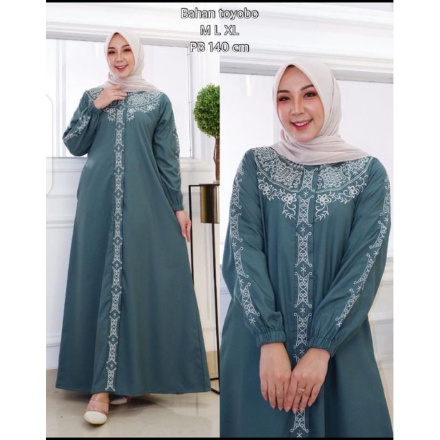 Gamis Madina Tiara 2 || gamis fashion || gamis terbaru || gamis best seller || gamis pesta || gamis kondangan || gamis lebaran || gamis murah