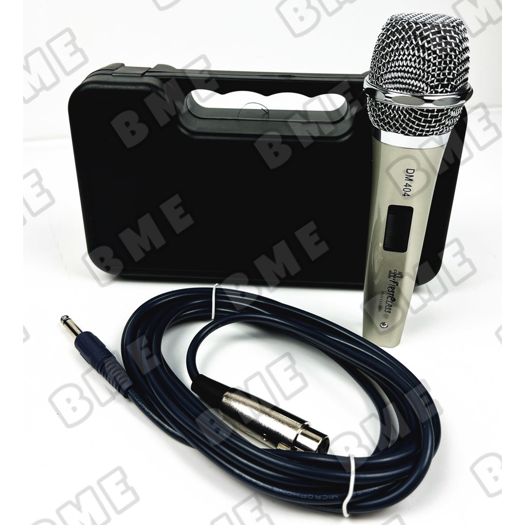 MIC KABEL FIRSTCLASS DM404 PROFESSIONAL DYNAMIC MICROPHONE