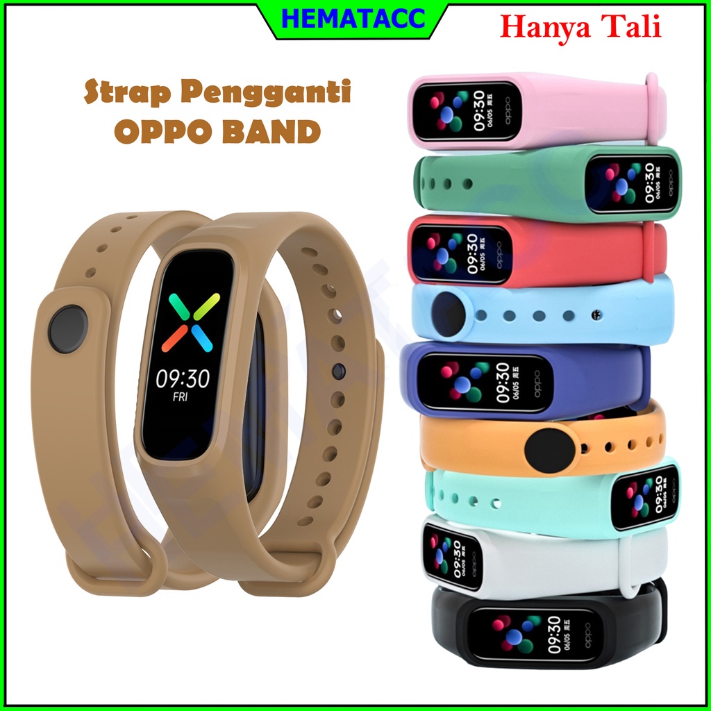 Strap Oppo Band Silikon Premium Tebal Tali Jam One Plus Band Hematacc