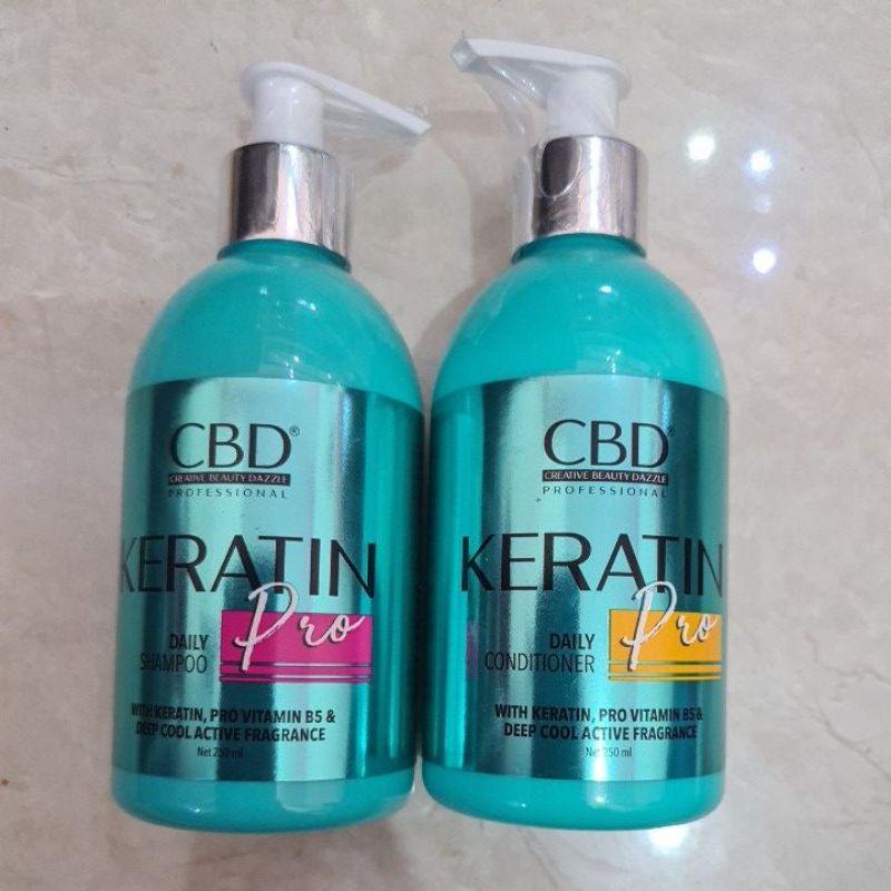 {BPOM} CBD Keratin Pro Shampo/Conditioner/Hair Mask/Vitamin Spray