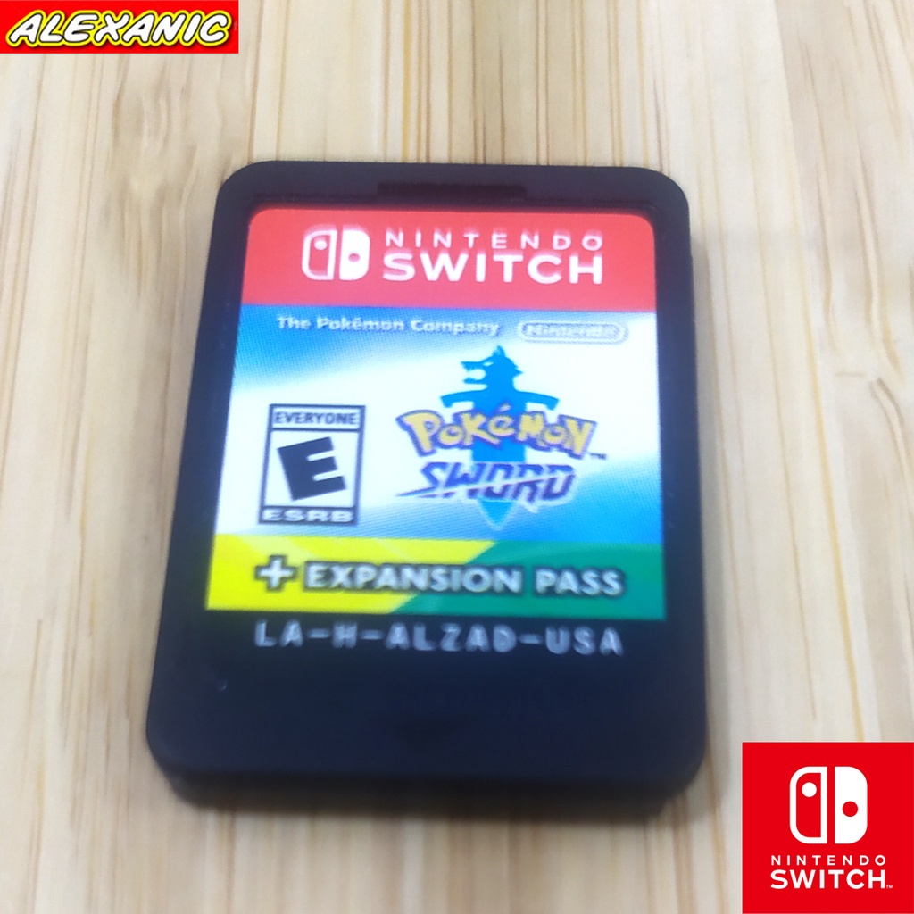POKEMON SWORD + EXPANSION PASS Nintendo Switch Game NO BOX