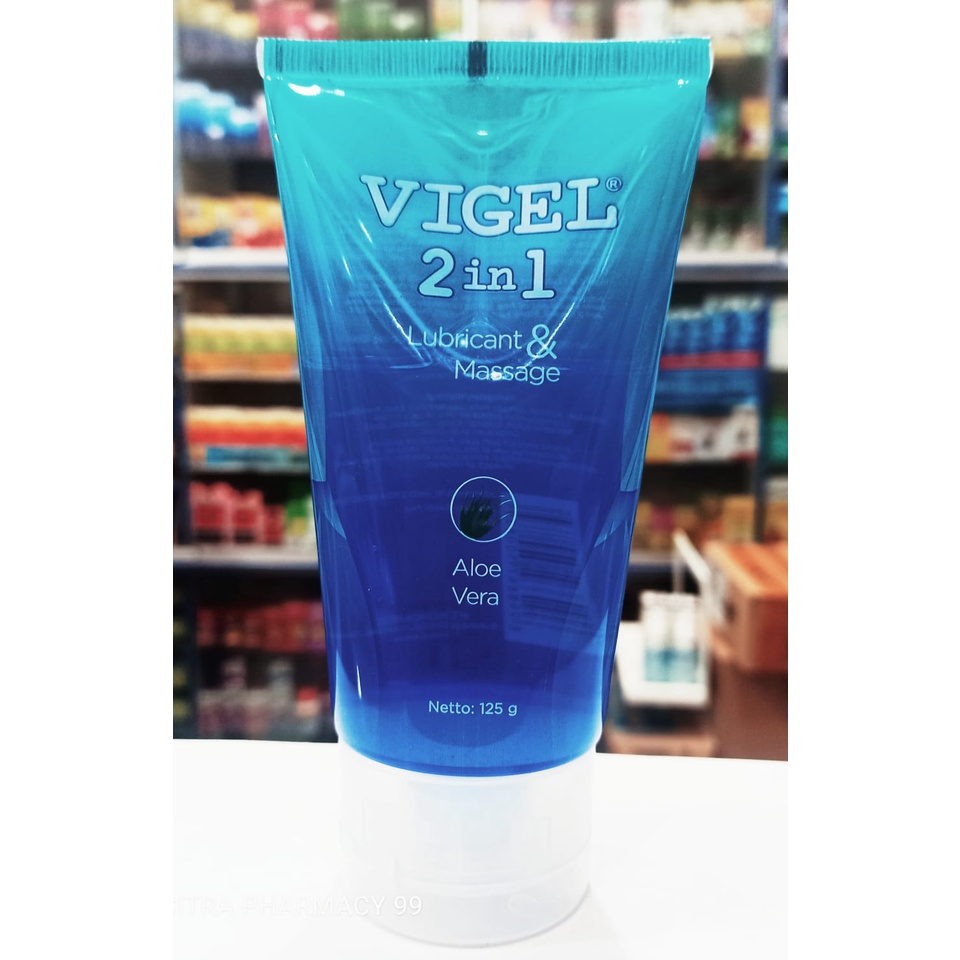 Vigel 2 IN 1 𝐋𝐮𝐛𝐫𝐢𝐜𝐚𝐭𝐢𝐧𝐠 &amp; 𝐌𝐚𝐬𝐬𝐚𝐠𝐞 𝟏𝟐𝟓𝐠𝐫 - Gel Pelumas