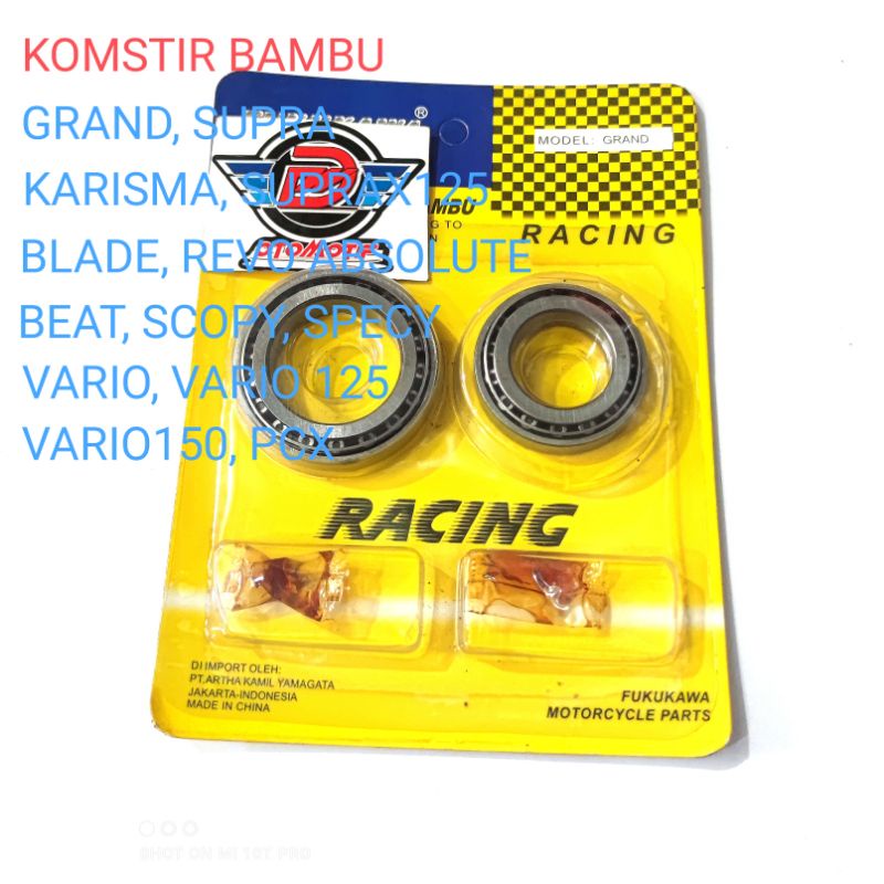 KOMSTIR BAMBU GRAND, SUPRA, BEAT, VARIO, VARIO125, BLADE