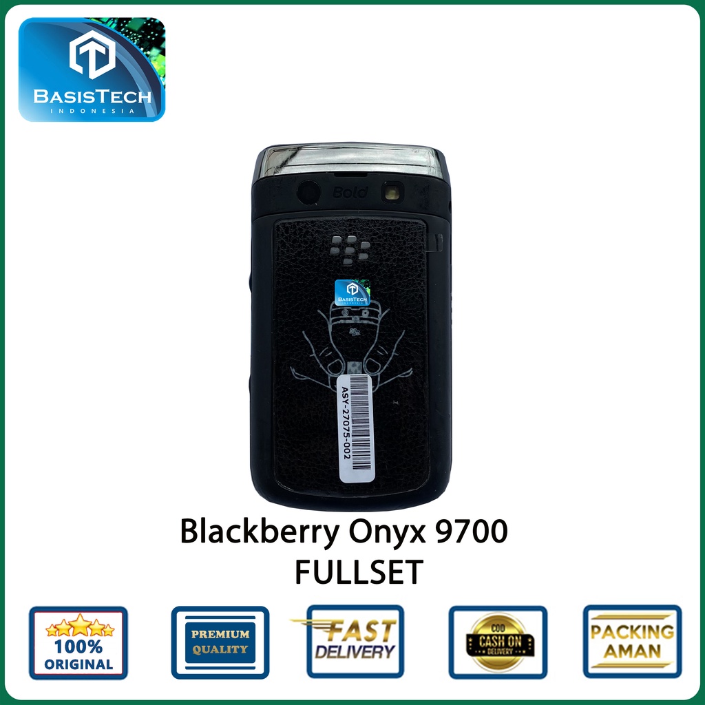 HOUSING CASING BLACKBERRY BB ONYX 9700 FULLSET ORIGINAL QUALITY