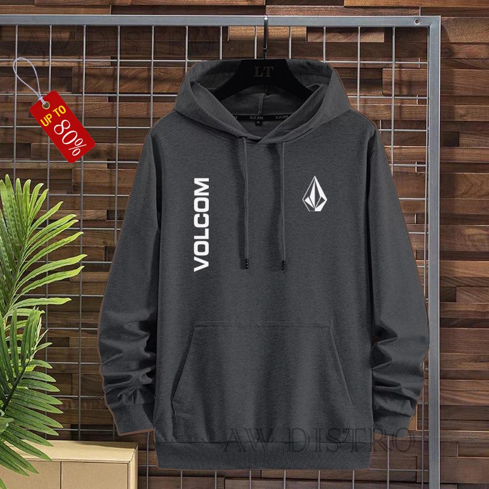 COD Promo Termurah Sweater Hoodie Modern VCM KIRKA Text Putih Premium Quality