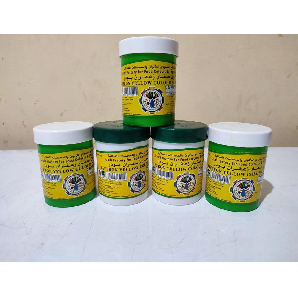 

Terlaku.../ 100 gram Saffron Yellow Color Powder / Zafaron / Safron / Zafaran