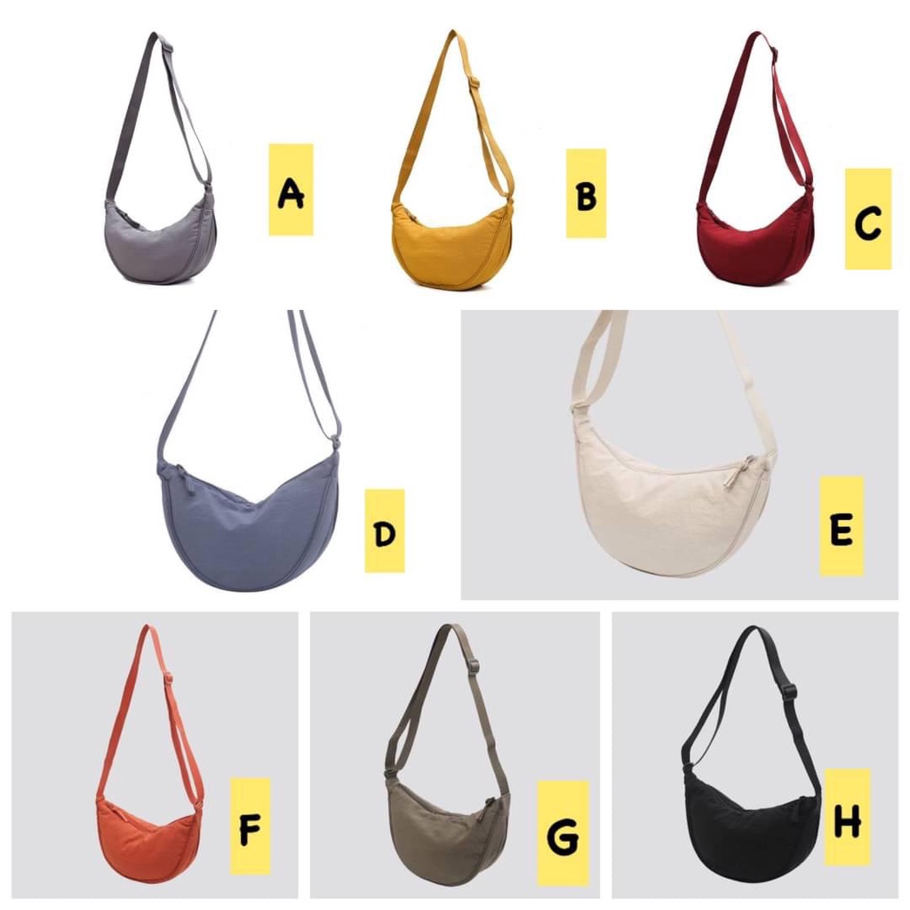 Tas Bahu Mini-Sling Bag Uniqlo- Tas Slempang-Dumpling Mini Bag