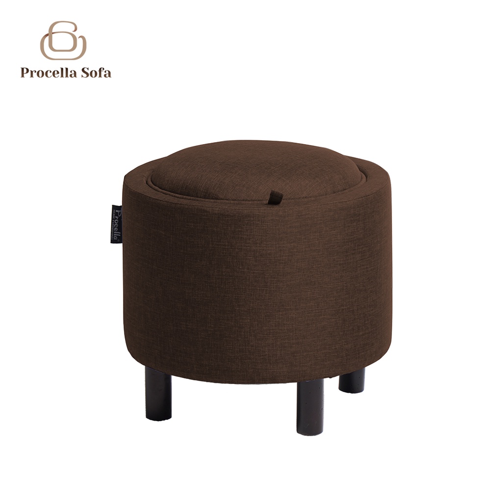 MORE Procella Tuffy Puff Stool / Sofa Penyimpanan / Meja Kopi / Sofa Serbaguna / Penyimpanan Serbagu