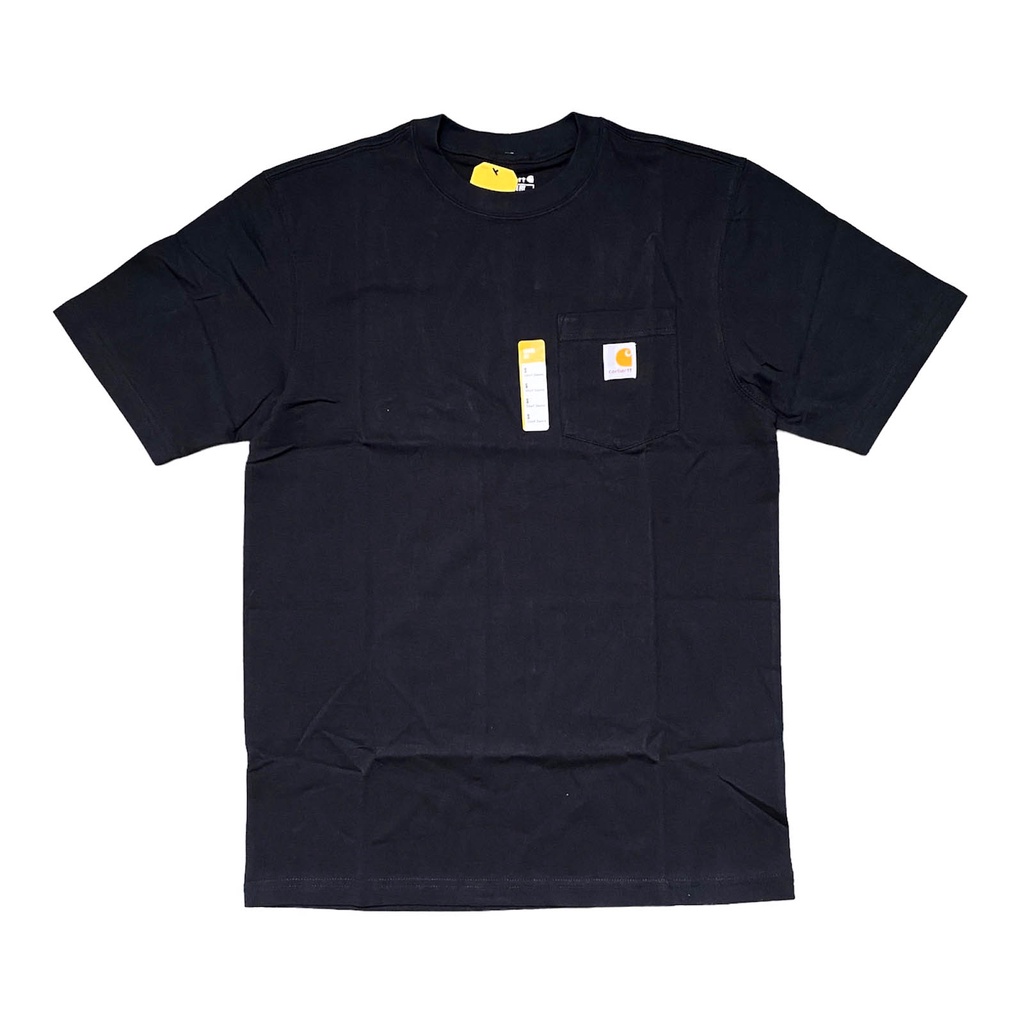 CARHARTT POCKET TEE - BLACK