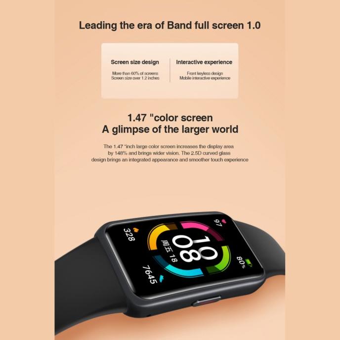 HONOR BAND 6 Smart band spo2 - AMOLED DISPLAY - SMARTBAND