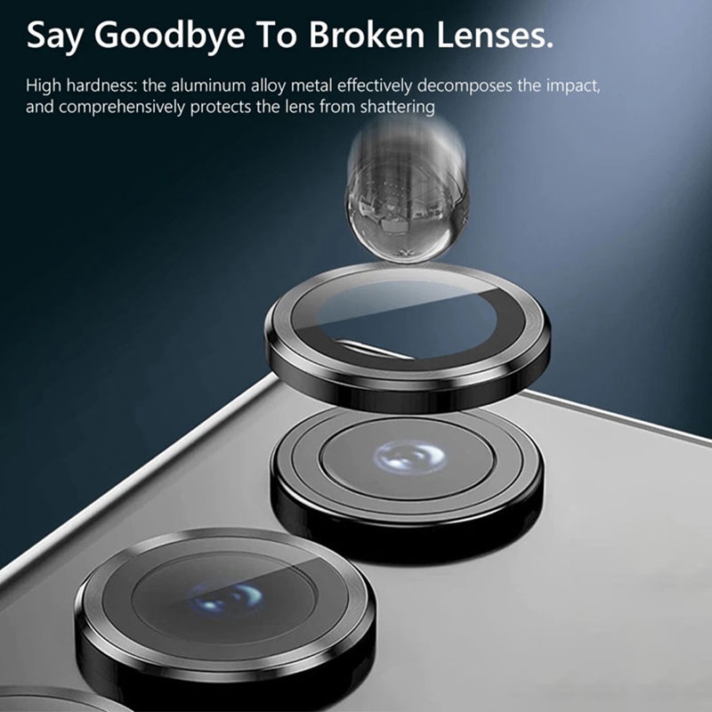 RING Tempered Glass Camera Kamera Anti Gores Samsung A24 A14 A34 A54