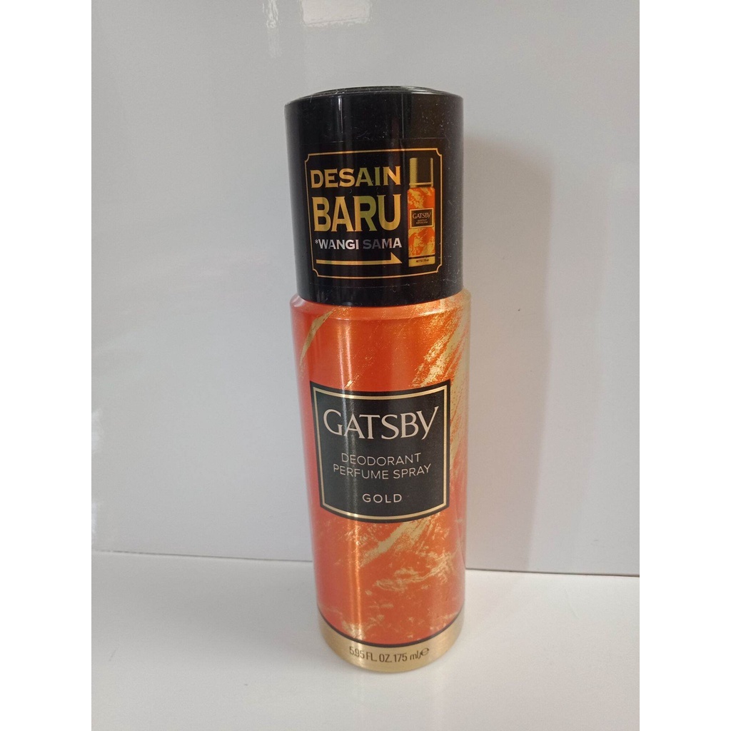 GATSBY DEODORANT PERFUME SPRAY GOLD