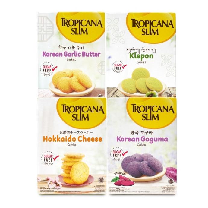 

Biskuit Tropicana Slim Cookies Package 4 Varian