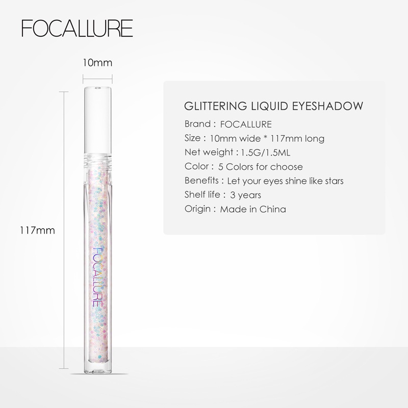 Focallure Starlight Liquid Eyeshadow High Pigment Waterproof