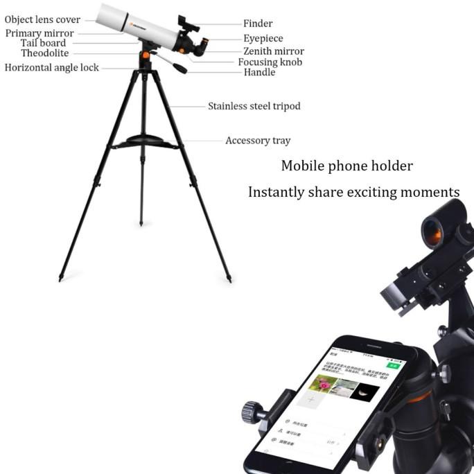 CELESTRON TELESCOPE ASTRONOMICAL SCTW-80