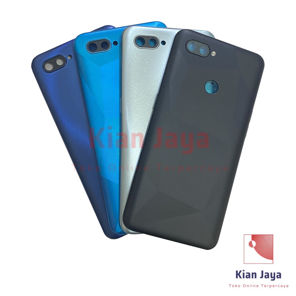 Backdoor Oppoo A12 Back Cover Tutup Belakang Baterai Cassing Casing Backcase Original