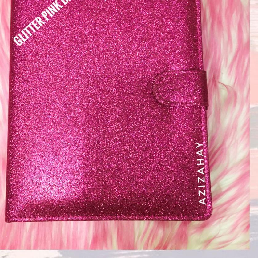 

Termurah⭐-BINDER READY GLITER PINK TUA B5 (26 RING)